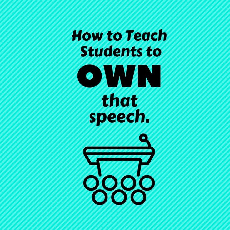 Format For Public Speaking Speech