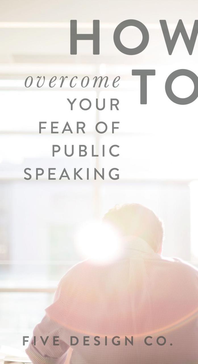 What Are Five Public Speaking Strategies