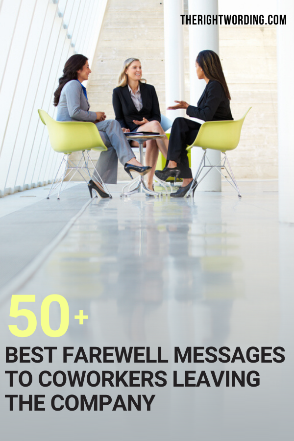 Farewell Speech Leaving Company Example