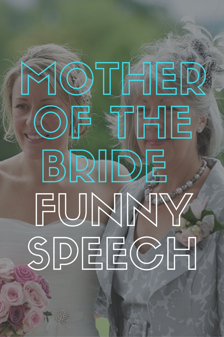Mother Of The Bride Wedding Toast Examples