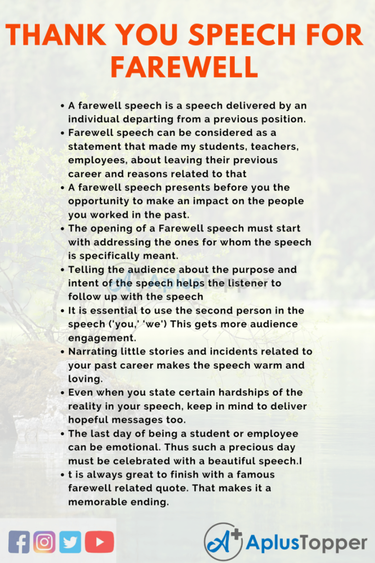 How To Start A Gratitude Speech