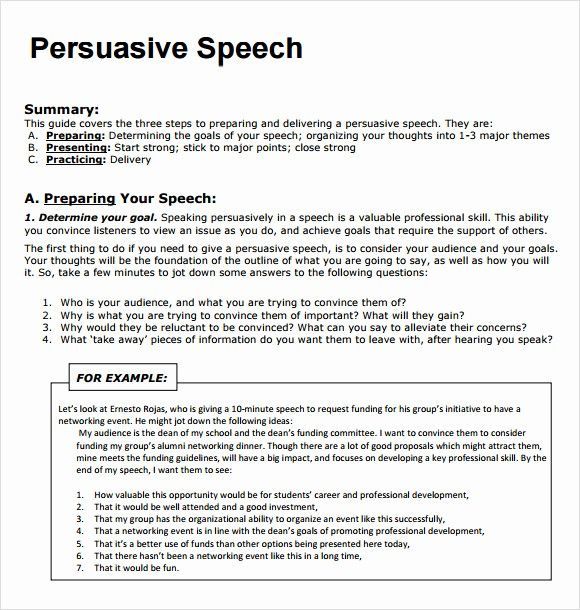 How To Start An Informative Speech