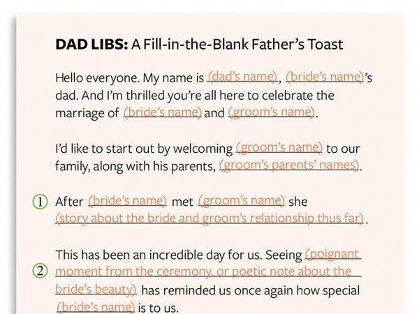 Humorous Father Of The Groom Speech Examples