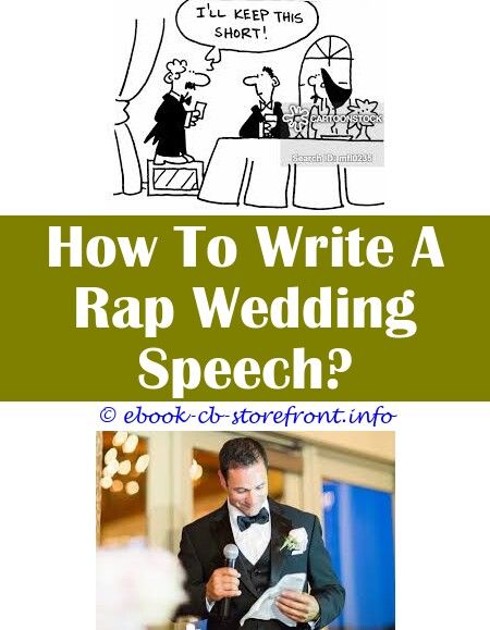 How Do You Start A Wedding Speech