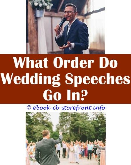 What Does A Father Of The Groom Say In His Speech