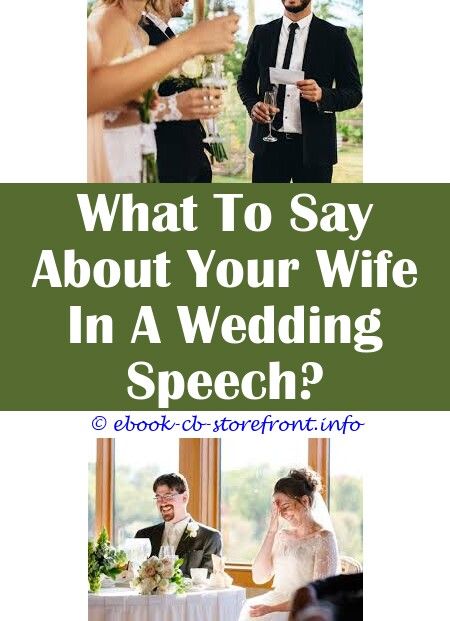 What To Say About Your Parents In Wedding Speech