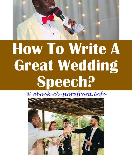 How To Write A Funny Wedding Toast
