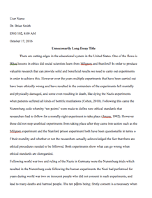 Example Of Speech Essay For Students