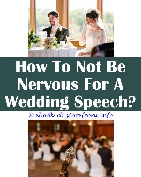 What Should The Bride And Groom Say In Their Speech