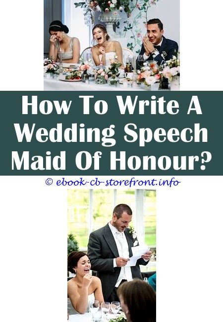 How To Say Thank You In A Wedding Speech