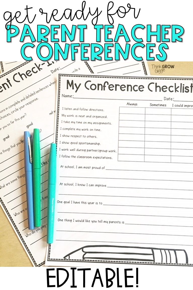 What Should Teachers Say At Parent Teacher Conferences