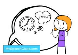 How To Start A 1 Minute Speech