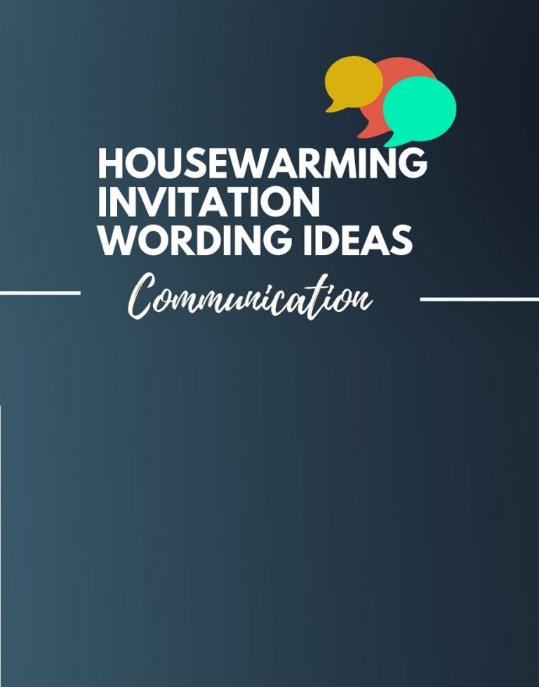 How To Say Housewarming Party
