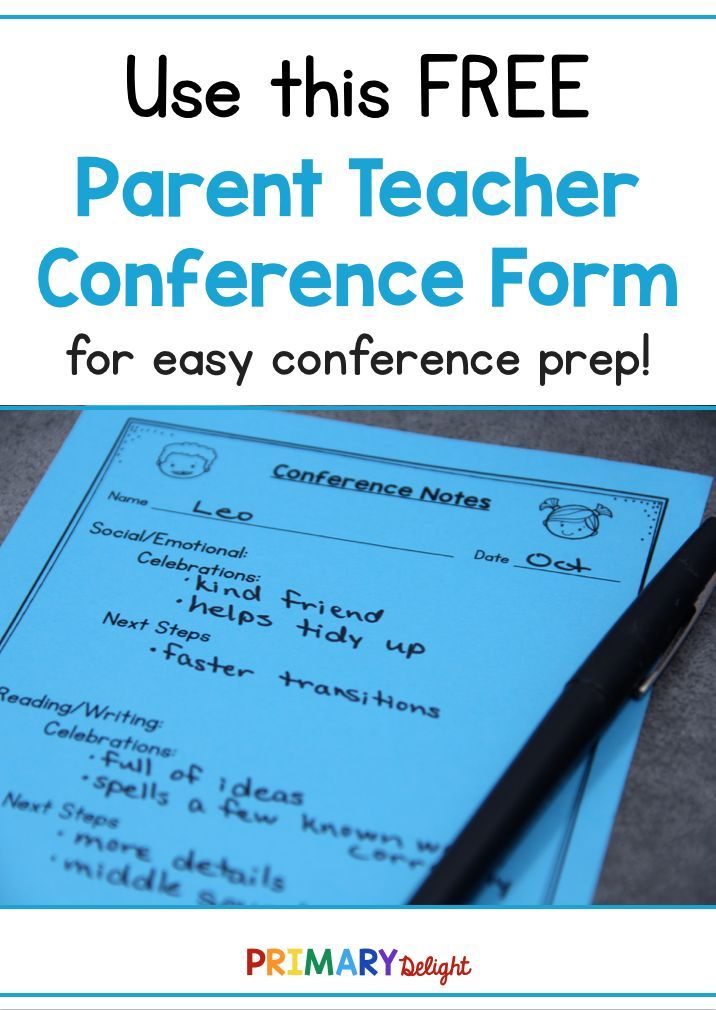 What To Say At Parent Teacher Conferences