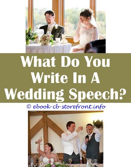 What Does The Father Of The Groom Say In His Wedding Speech