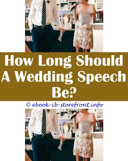 What Should You Not Say In A Wedding Toast