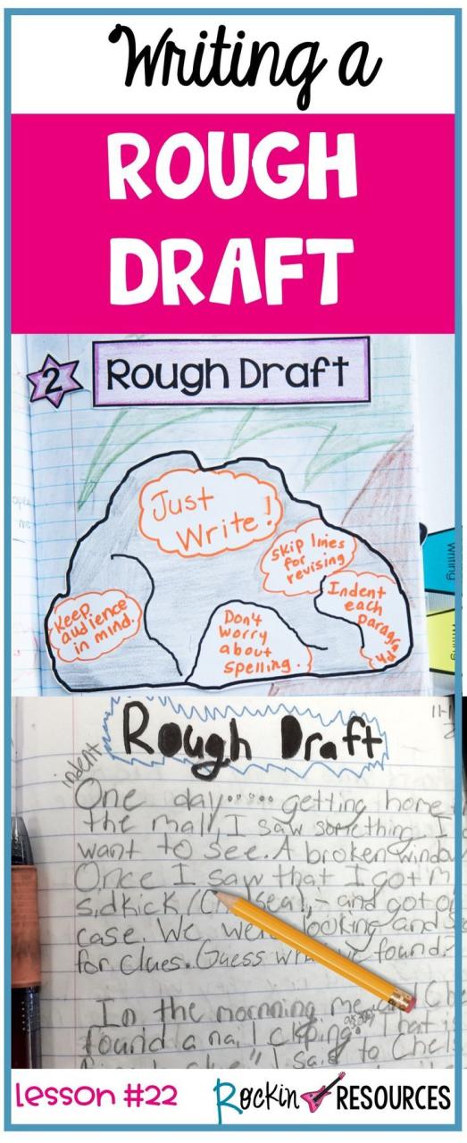 How Do You Write A Rough Draft