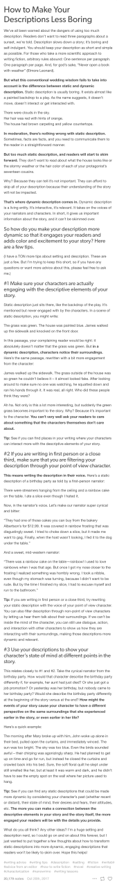 How To Write A Story About Yourself In Third Person