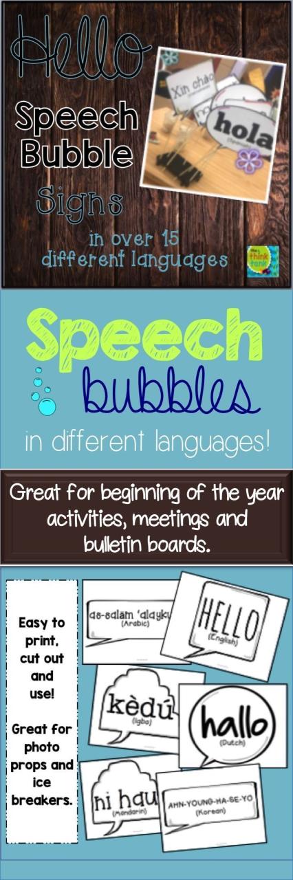 How To Use Speech Bubbles