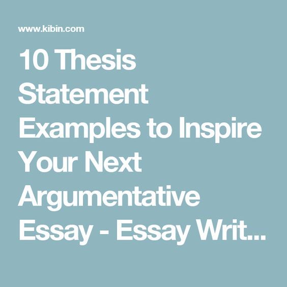 What Is A Good Thesis Statement For A Persuasive Essay