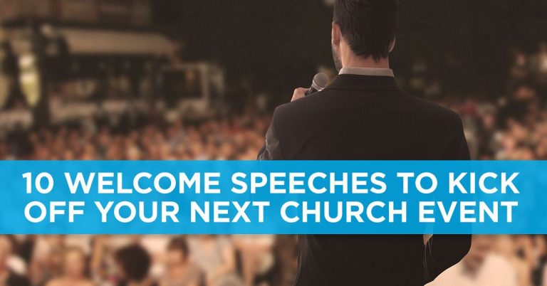 How To Give A Speech In Church