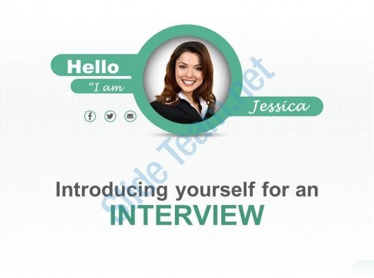 How To Introduce My Self In A Interview