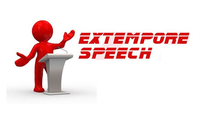 How To Speak Extempore Speech
