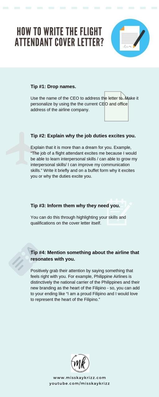 Application Letter For Flight Attendant In Philippines