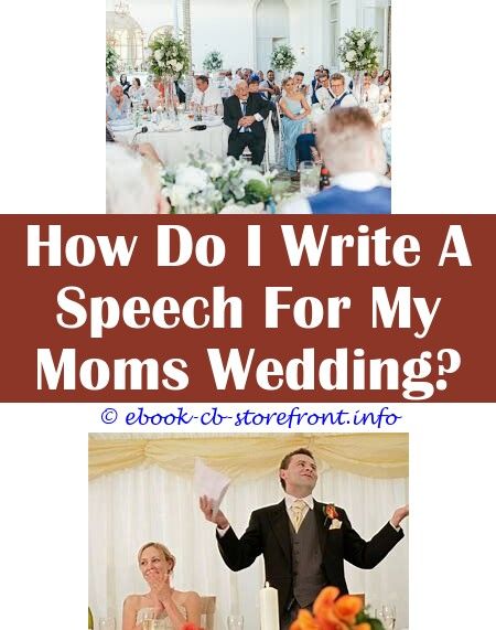 When Does The Mother Of The Groom Give Her Speech