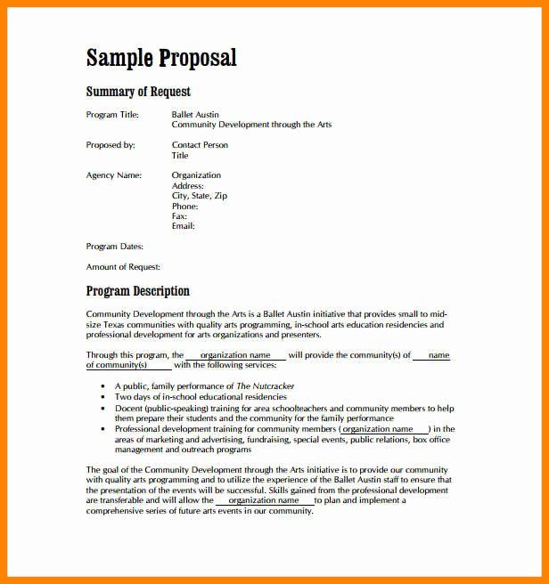 Public Relations Proposal Letter Sample