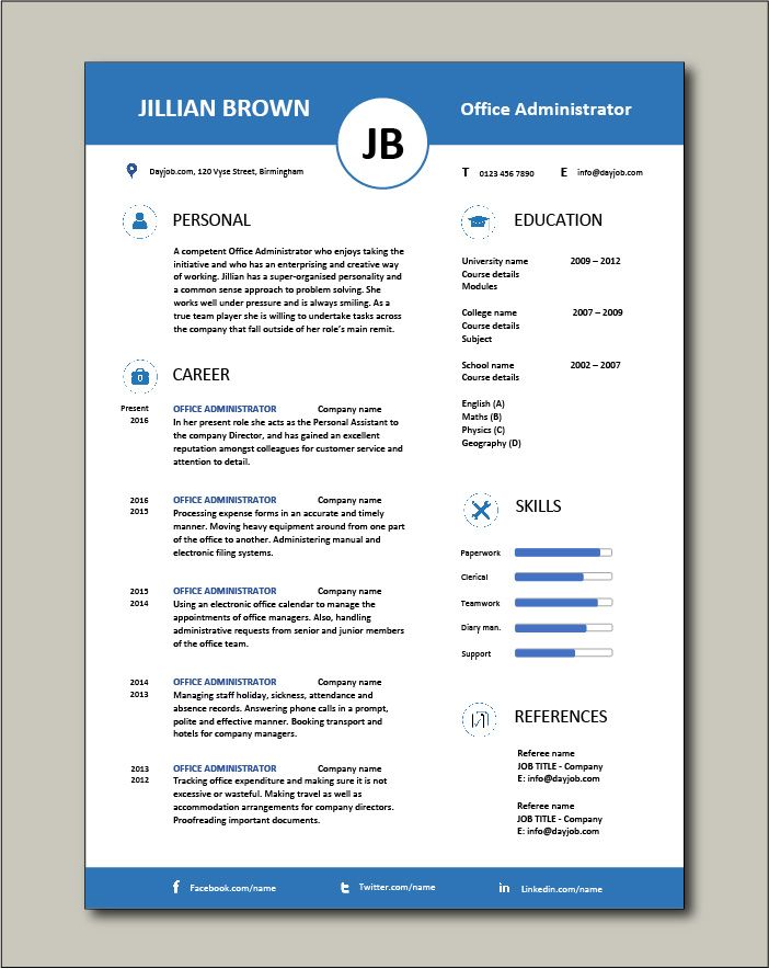 Office Manager Resume Examples 2021