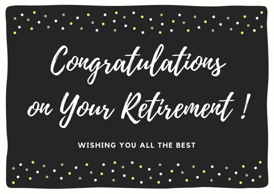 Farewell Message To Retiring Employee