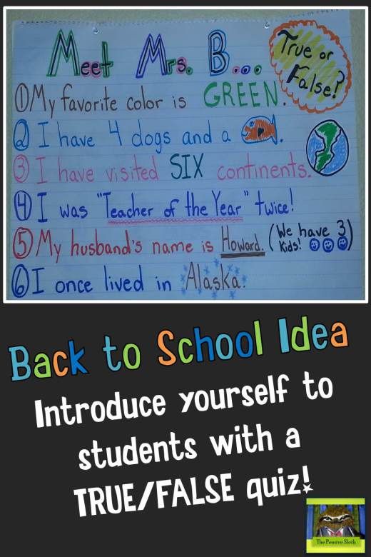 How Do I Introduce Myself To My Students