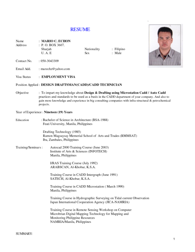 Job Application Letter For Medical Lab Technician