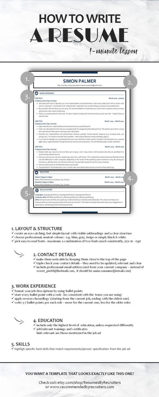 How To Write Updated Resume