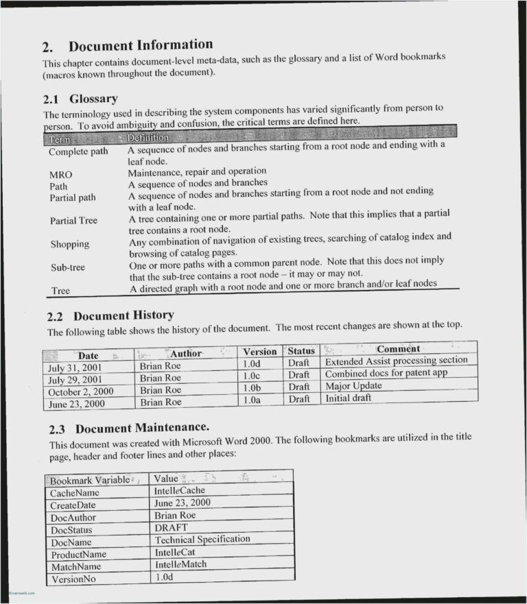 Page 2 Resume Header Sample