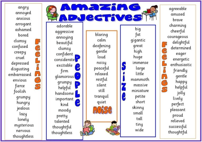What Are Descriptive Words That Start With N