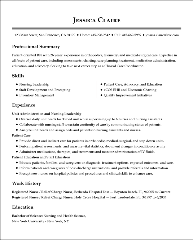 Software Architecture Resume Sample