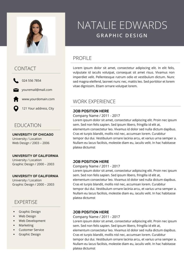 Resume Examples Ms Word
