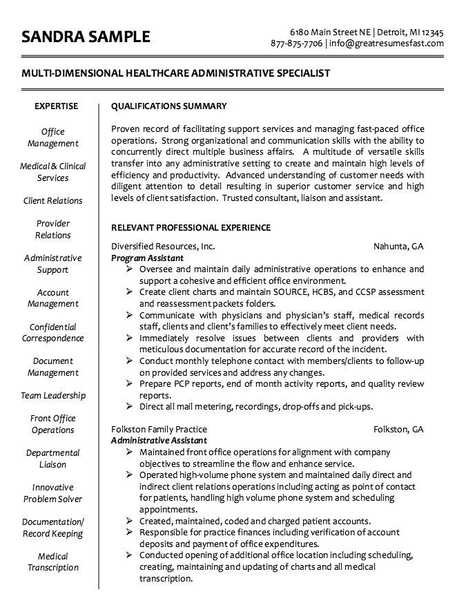 Medical Office Assistant Resumes