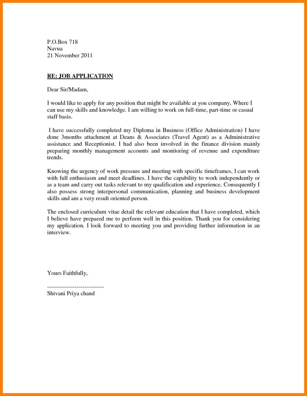 New Grad Nurse Practitioner Cover Letter Examples