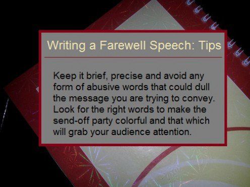 Personal Experience Speech Example