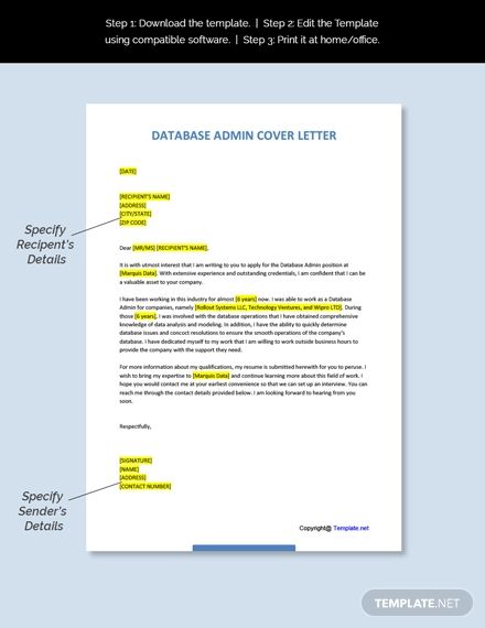 Google Docs Cover Letter Template Free