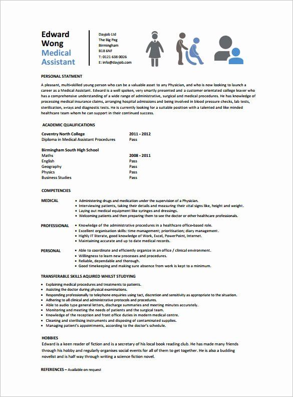 Medical Resume Format Pdf