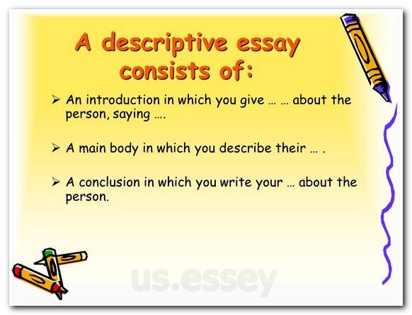 How To Write A Descriptive Writing About A Person