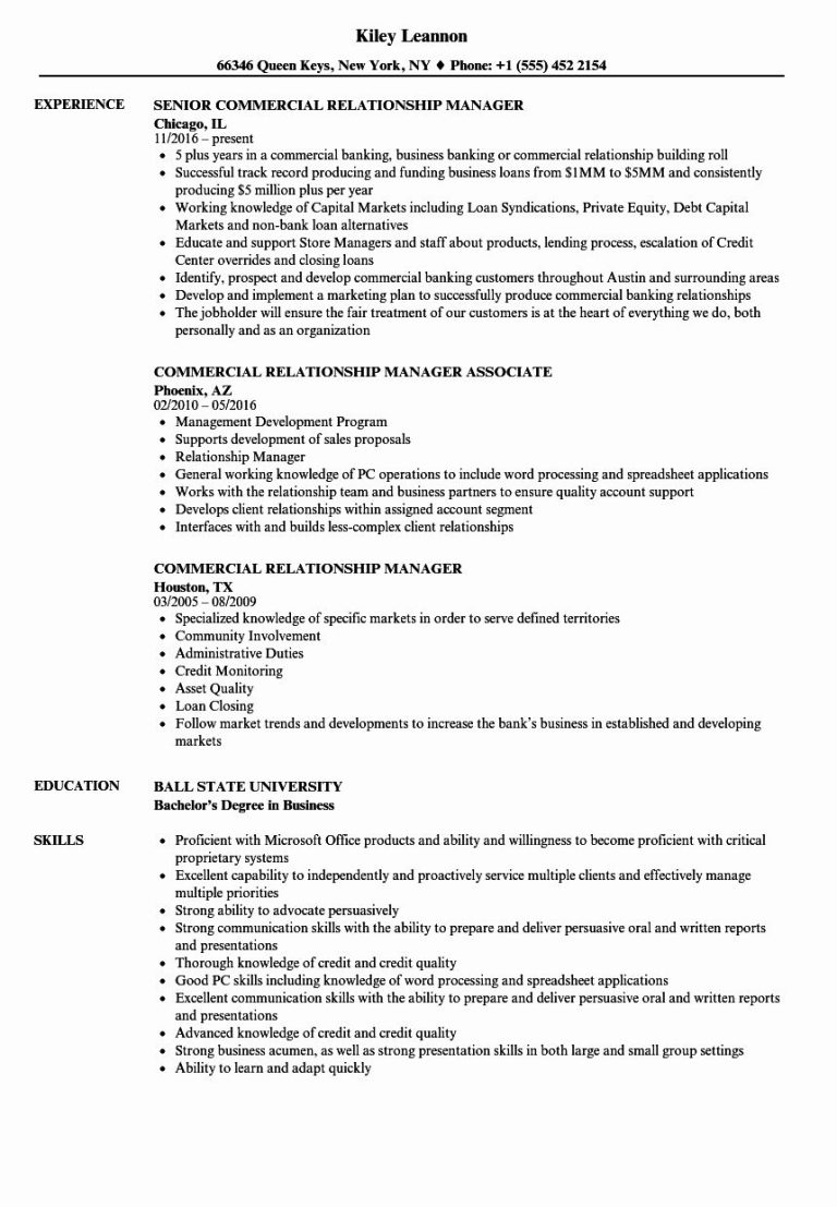 Customer Service Manager Job Description Resume