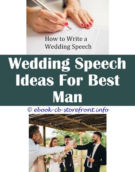 Short And Sweet Wedding Speech Examples