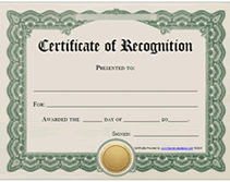 What Is A Recognition Award