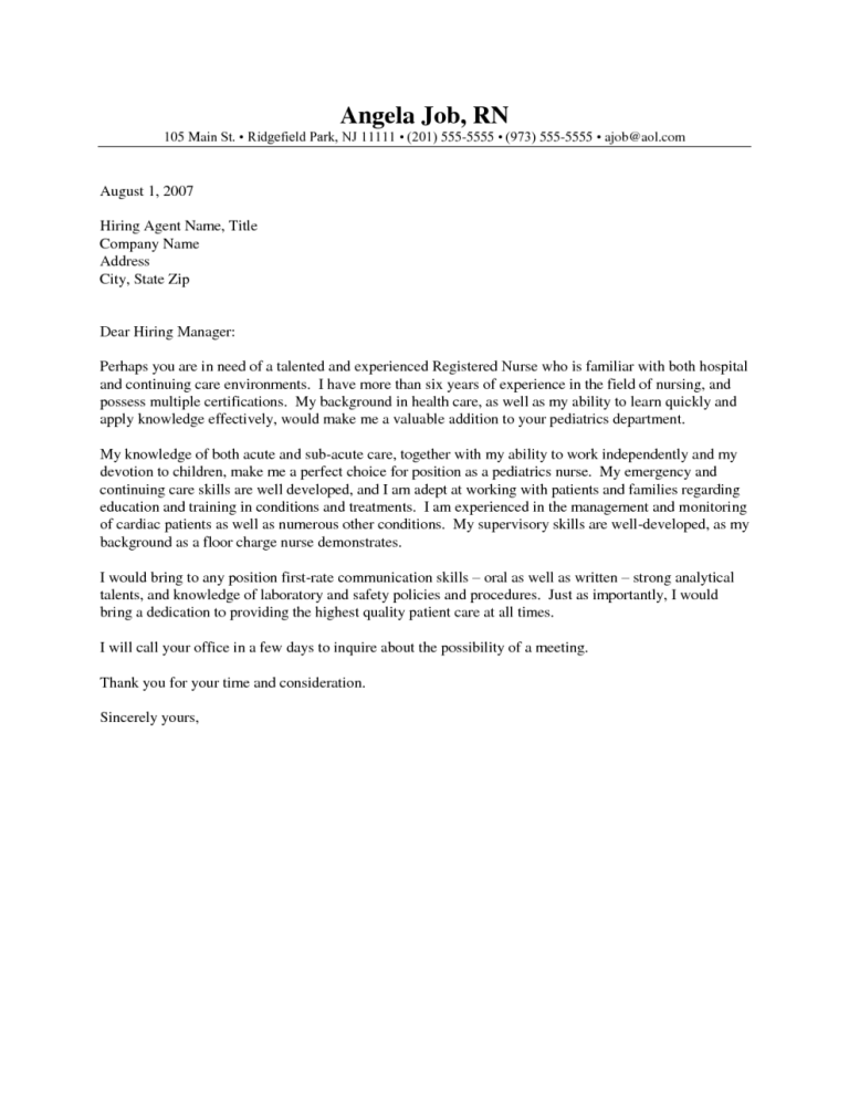 Physician Assistant New Graduate Cover Letter Examples