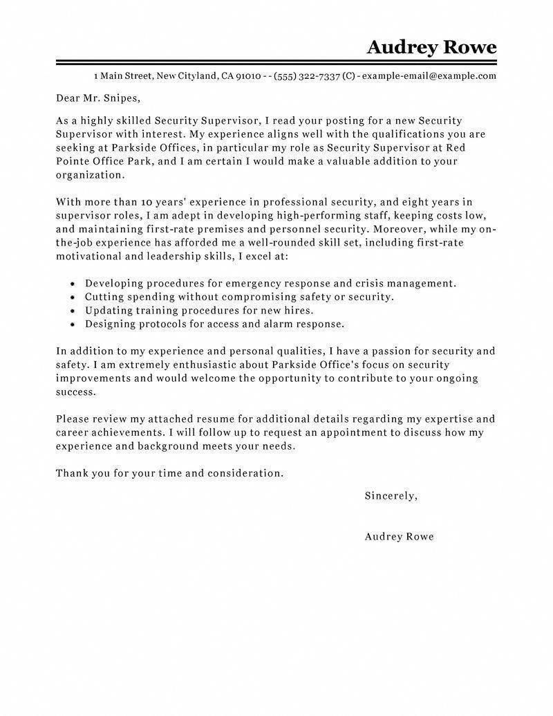 Maintenance Technician Cover Letter Examples